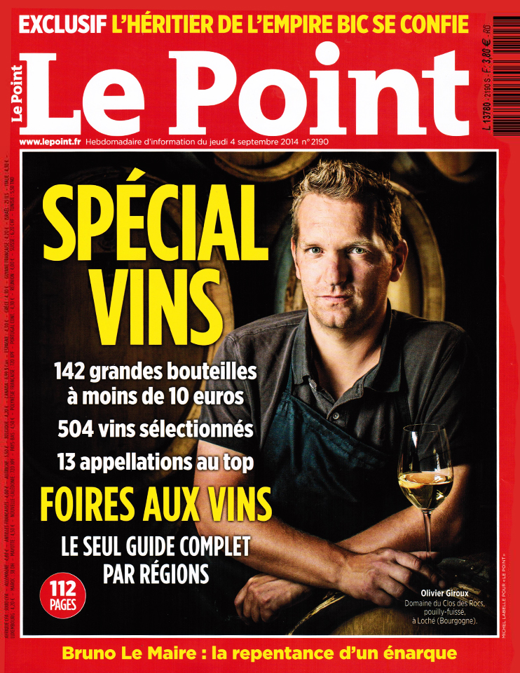 Le journal Le Point - n°2190 septembre 2014